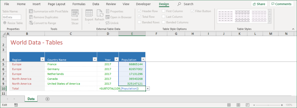 EXCEL TABLES & DASHBOARDS | SPREADSHEET SOLUTIONS